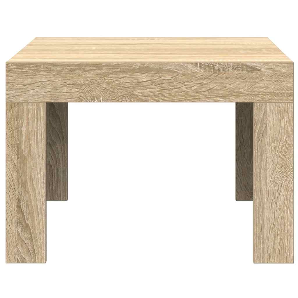 Konferenční Stolek Dub Sonoma 50 X 50 X 35 Cm Kompozitní Dřevo