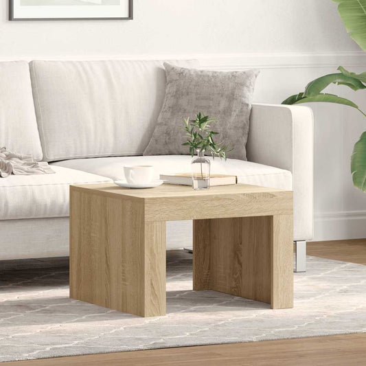 Konferenční Stolek Dub Sonoma 50 X 50 X 35 Cm Kompozitní Dřevo