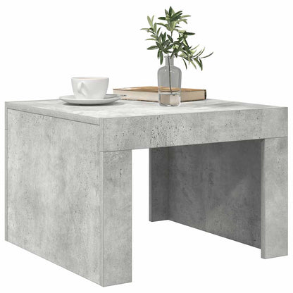 Konferenční Stolek Betonově Šedý 50X50X35 Cm Kompozitní Dřevo