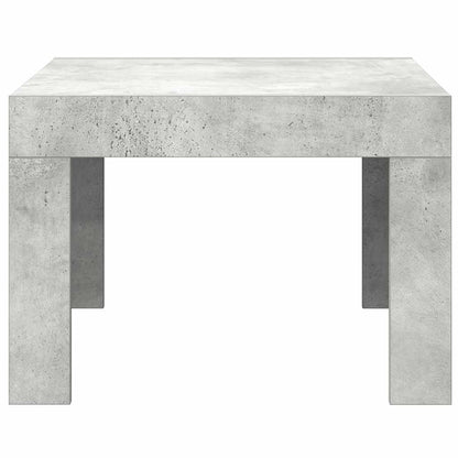 Konferenční Stolek Betonově Šedý 50X50X35 Cm Kompozitní Dřevo