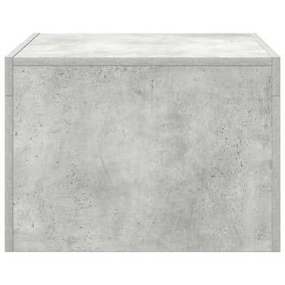 Konferenční Stolek Betonově Šedý 50X50X35 Cm Kompozitní Dřevo