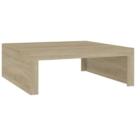Konferenční Stolek Dub Sonoma 100X100X35 Cm Kompozitní Dřevo