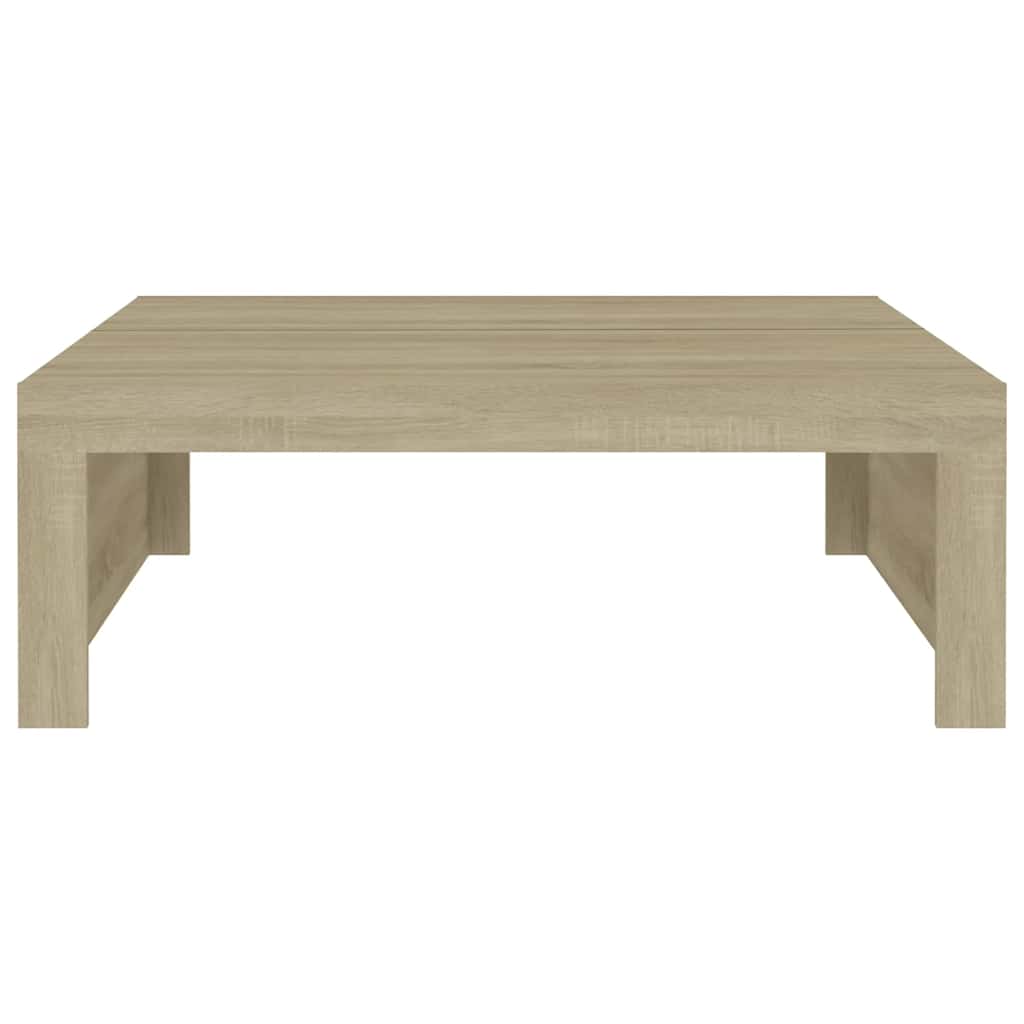 Konferenční Stolek Dub Sonoma 100X100X35 Cm Kompozitní Dřevo