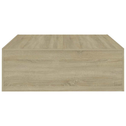 Konferenční Stolek Dub Sonoma 100X100X35 Cm Kompozitní Dřevo