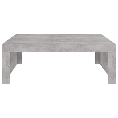 Konferenční Stolek Betonově Šedý 100X100X35 Cm Kompozitní Dřevo