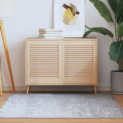 Nábytková Dvířka Lamelový Design 2 Ks 99,3 X 59,4 Cm Borovice