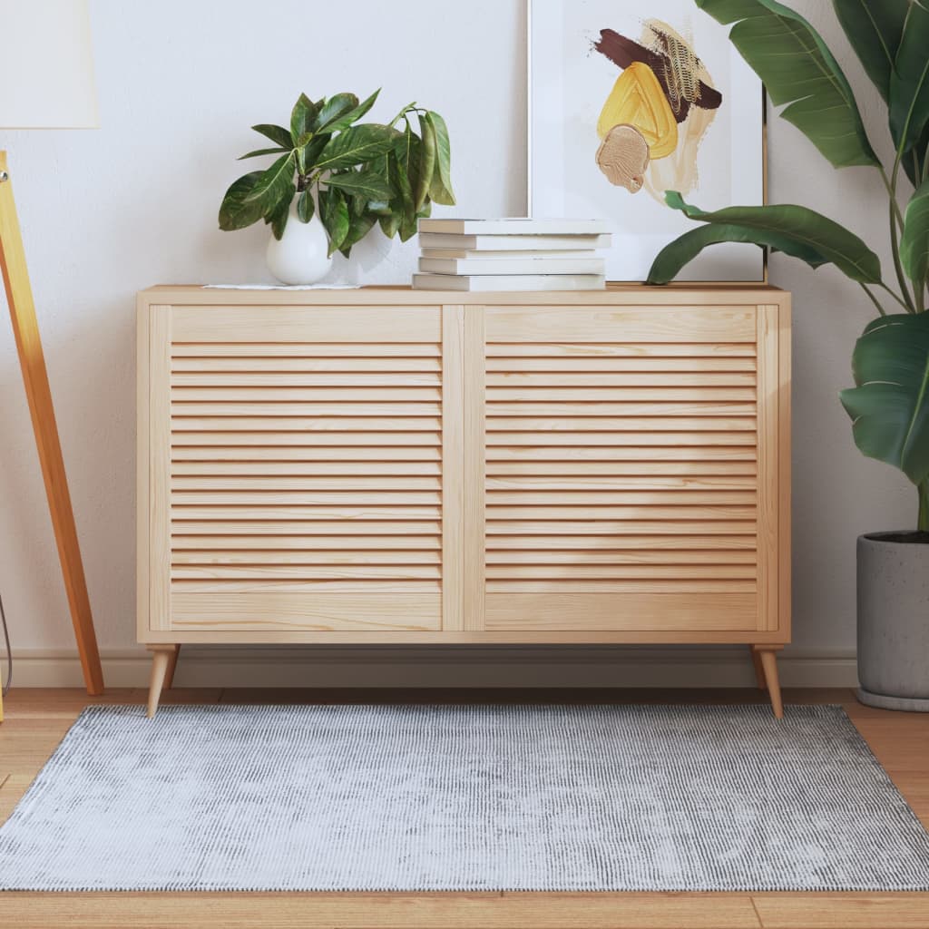 Nábytková Dvířka Lamelový Design 2 Ks 99,3 X 59,4 Cm Borovice