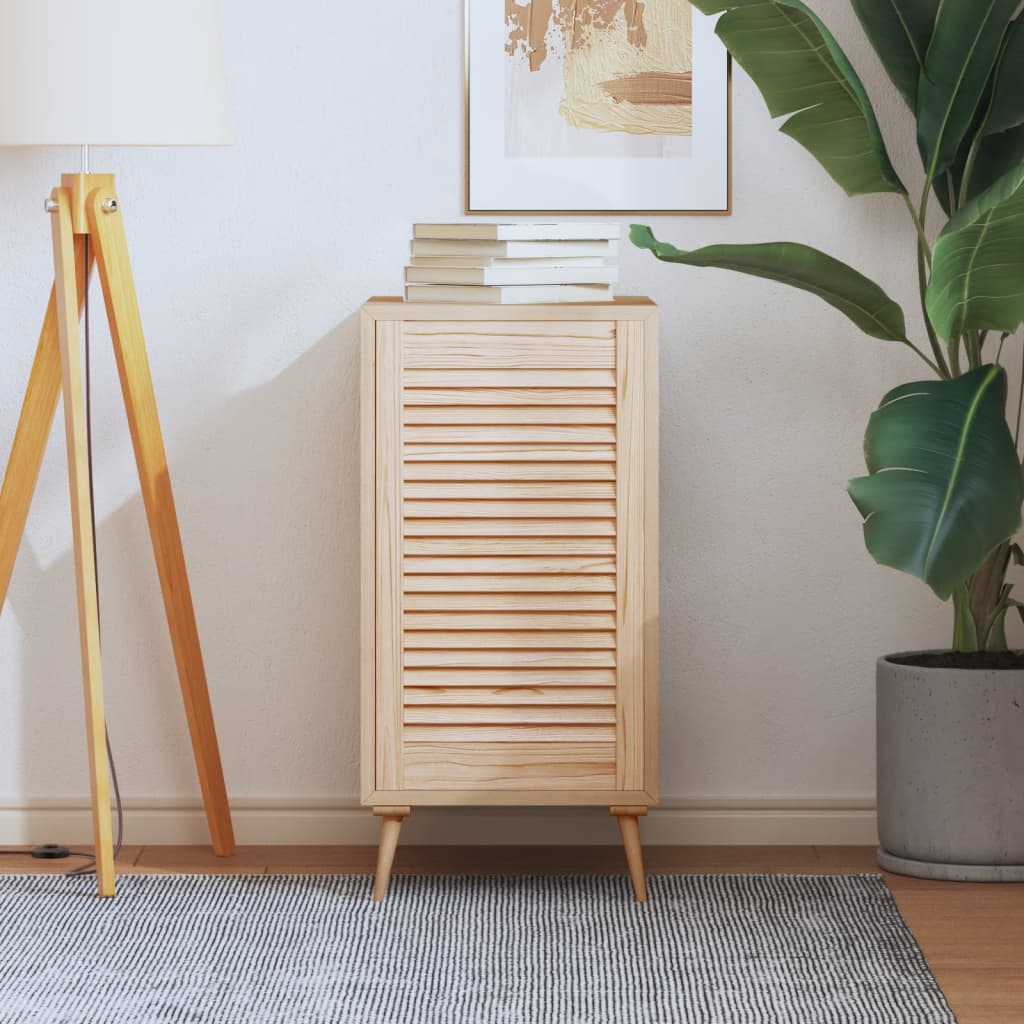 Nábytková Dvířka Lamelový Design 2 Ks 99,3 X 59,4 Cm Borovice