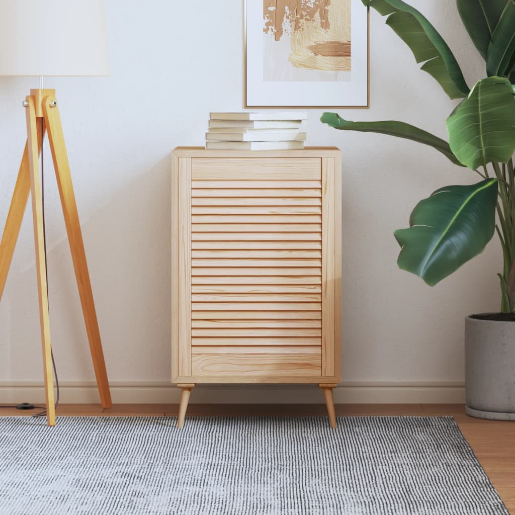 Nábytková Dvířka Lamelový Design 2 Ks 99,3 X 59,4 Cm Borovice