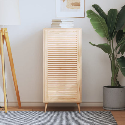 Nábytková Dvířka Lamelový Design 2 Ks 99,3 X 59,4 Cm Borovice