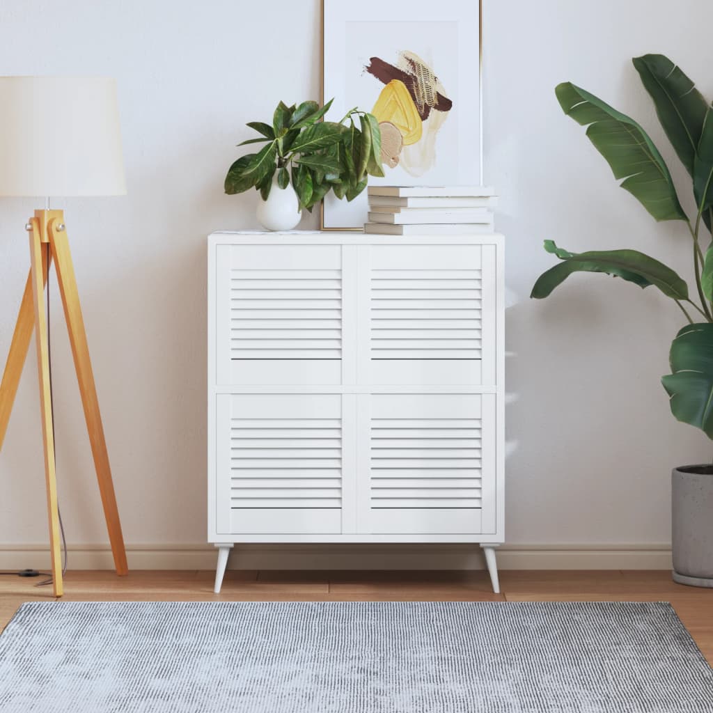 Nábytková Dvířka Lamelový Design 2 Ks 99,3 X 59,4 Cm Borovice