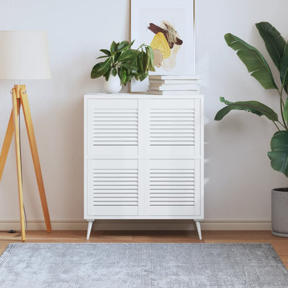 Nábytková Dvířka Lamelový Design 2 Ks 99,3 X 59,4 Cm Borovice