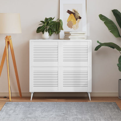 Nábytková Dvířka Lamelový Design 2 Ks 99,3 X 59,4 Cm Borovice