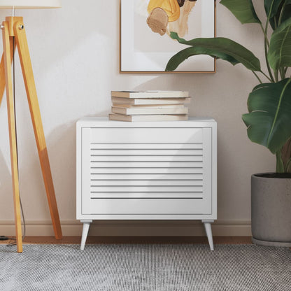 Nábytková Dvířka Lamelový Design 2 Ks 99,3 X 59,4 Cm Borovice