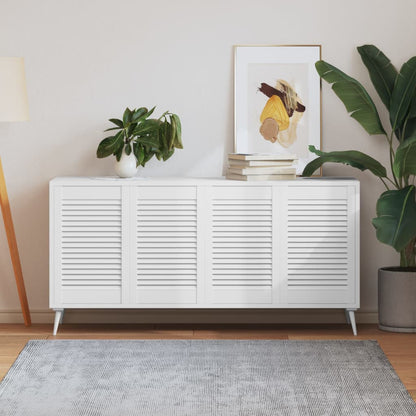 Nábytková Dvířka Lamelový Design 2 Ks 99,3 X 59,4 Cm Borovice