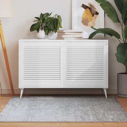 Nábytková Dvířka Lamelový Design 2 Ks 99,3 X 59,4 Cm Borovice