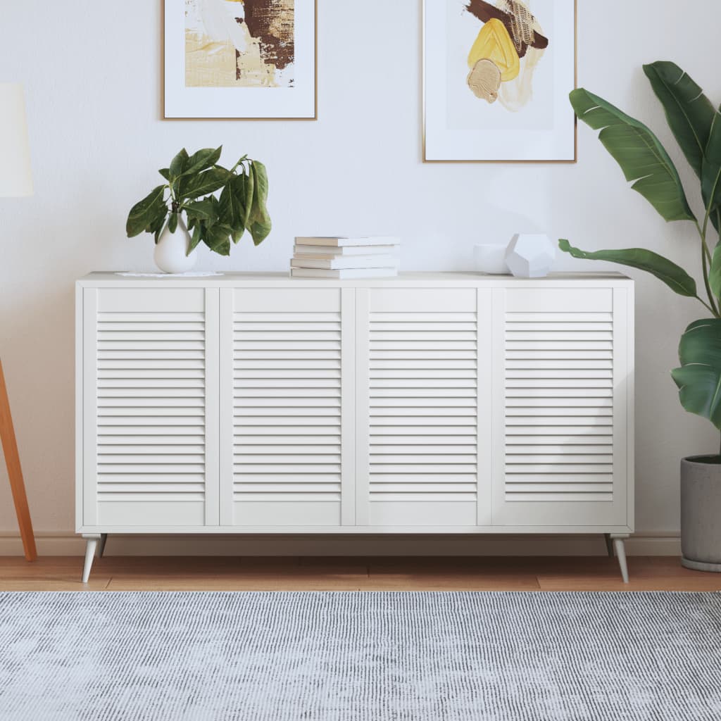 Nábytková Dvířka Lamelový Design 2 Ks 99,3 X 59,4 Cm Borovice