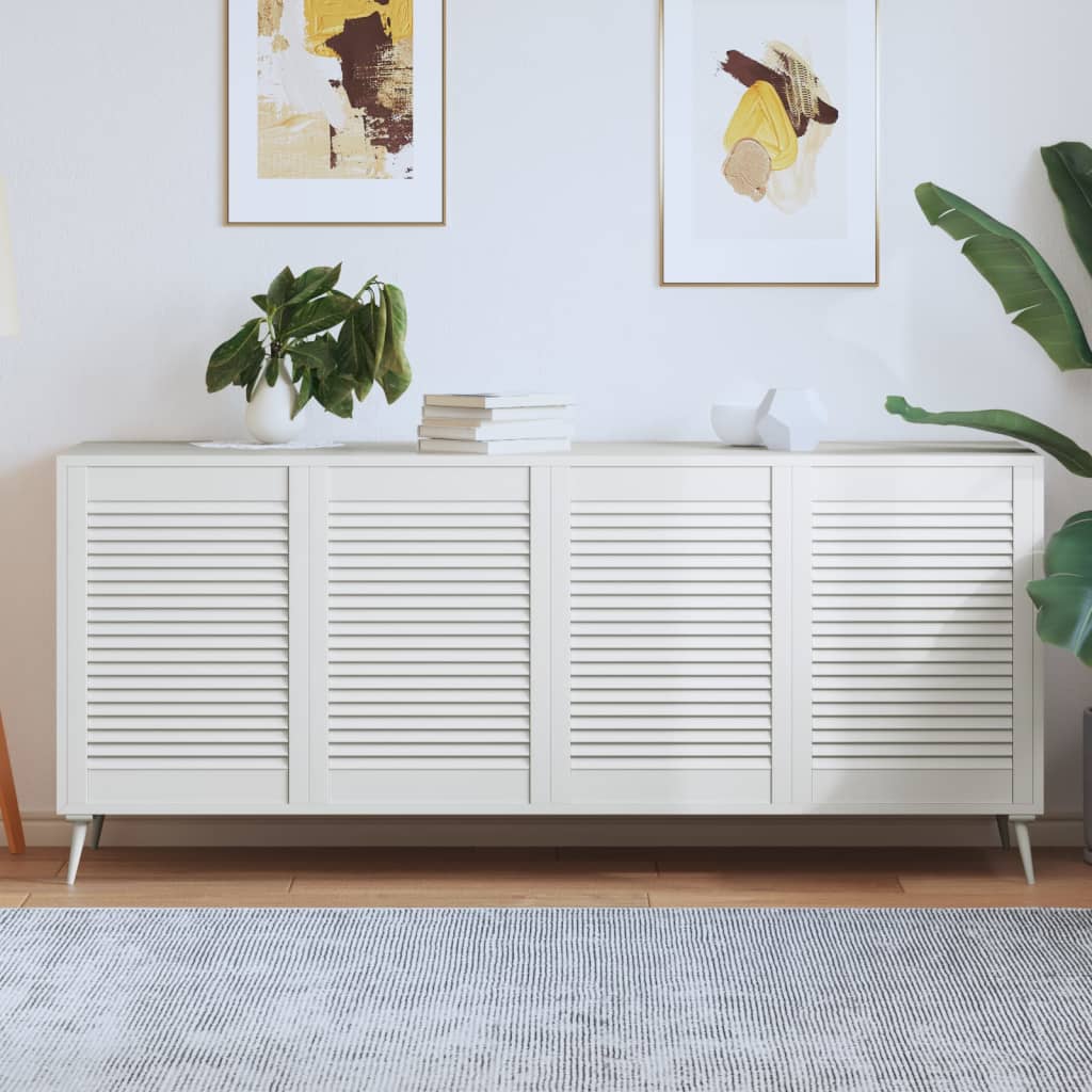 Nábytková Dvířka Lamelový Design 2 Ks 99,3 X 59,4 Cm Borovice