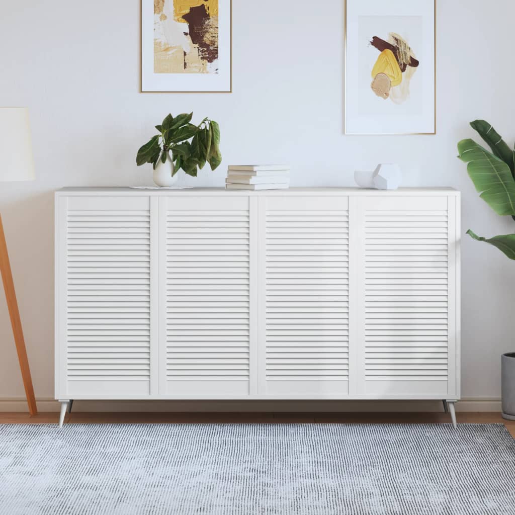 Nábytková Dvířka Lamelový Design 2 Ks 99,3 X 59,4 Cm Borovice