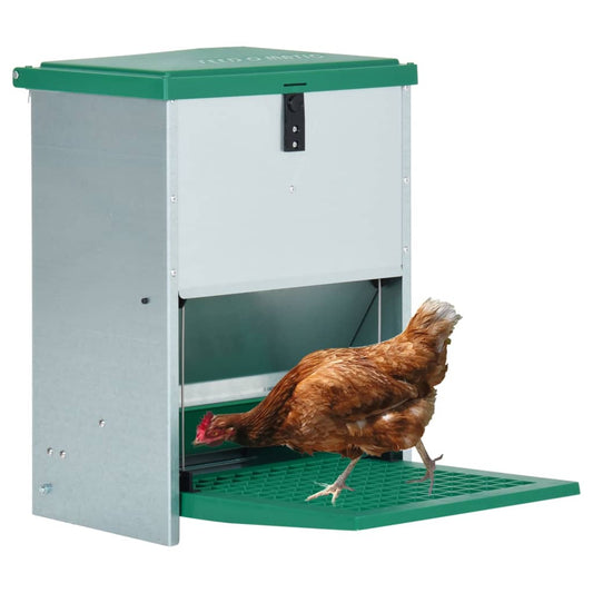 Automatické Nášlapné Krmítko Pro Drůbež Feedomatic 12 Kg