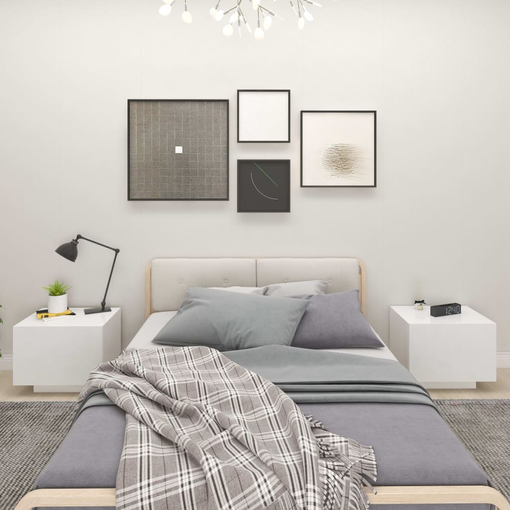 Noční Stolek 100 X 35 X 40 Cm Kompozitní Dřevo