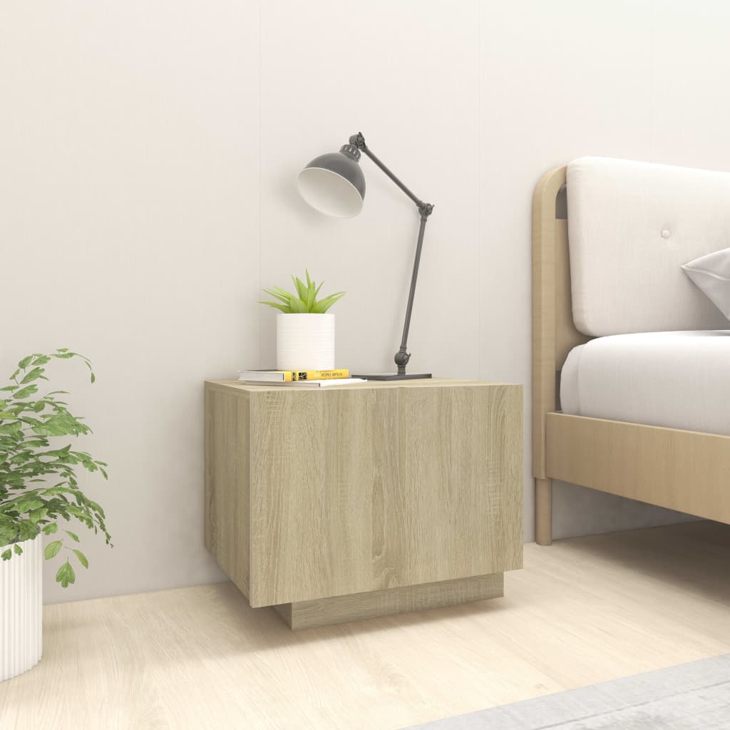 Noční Stolek 100 X 35 X 40 Cm Kompozitní Dřevo