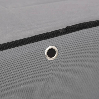 Botník Šedý 60 X 28 X Textil Šedá