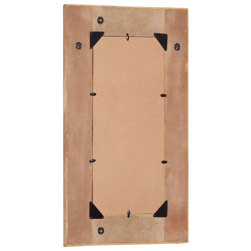 Nástěnné Zrcadlo Masivní Dřevo Recyklované