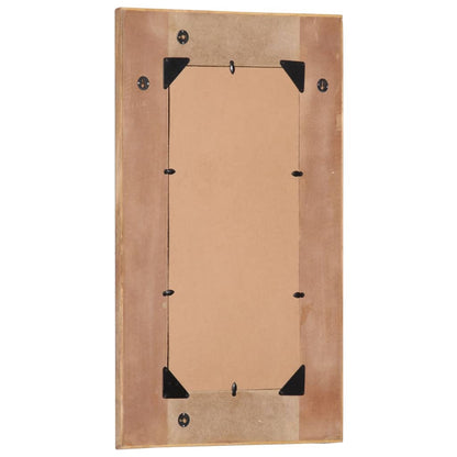 Nástěnné Zrcadlo Masivní Dřevo Recyklované