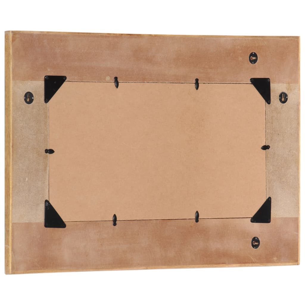 Nástěnné Zrcadlo Masivní Dřevo Recyklované