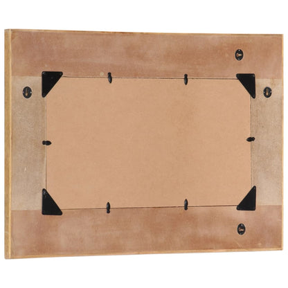 Nástěnné Zrcadlo Masivní Dřevo Recyklované