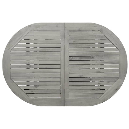 Zahradní Jídelní Stůl (120–170) X 80 X 75 Cm Masivní Akácie