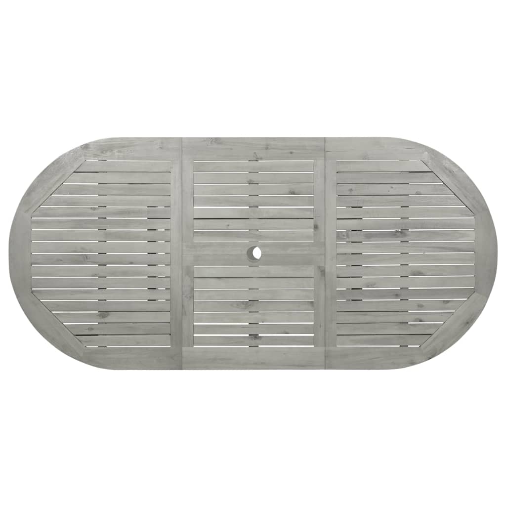 Zahradní Jídelní Stůl (120–170) X 80 X 75 Cm Masivní Akácie