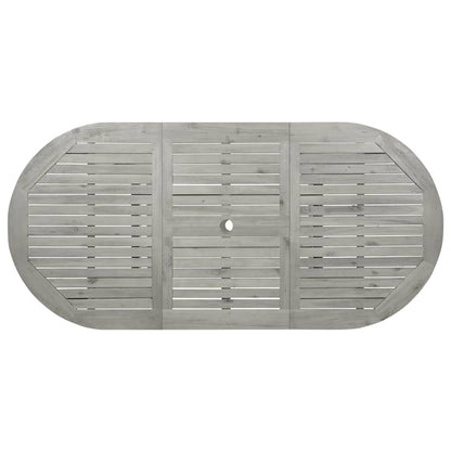 Zahradní Jídelní Stůl (120–170) X 80 X 75 Cm Masivní Akácie