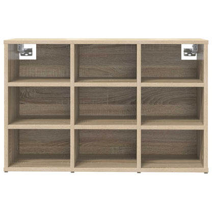 Skříň Na Obuv 77,5 X 30 X 51 Cm Kompozitní Dřevo Sonoma Dub