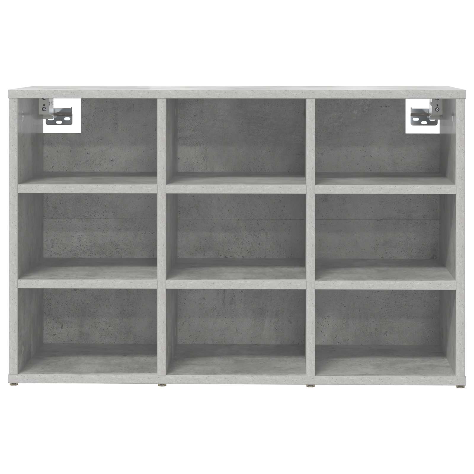 Skříň Na Obuv 77,5 X 30 X 51 Cm Kompozitní Dřevo Betonová Šedá