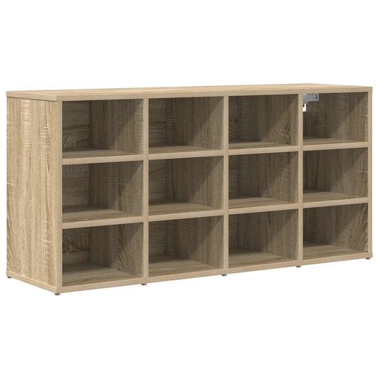 Skříň Na Obuv 103 X 30 X 51 Cm Kompozitní Dřevo Sonoma Dub
