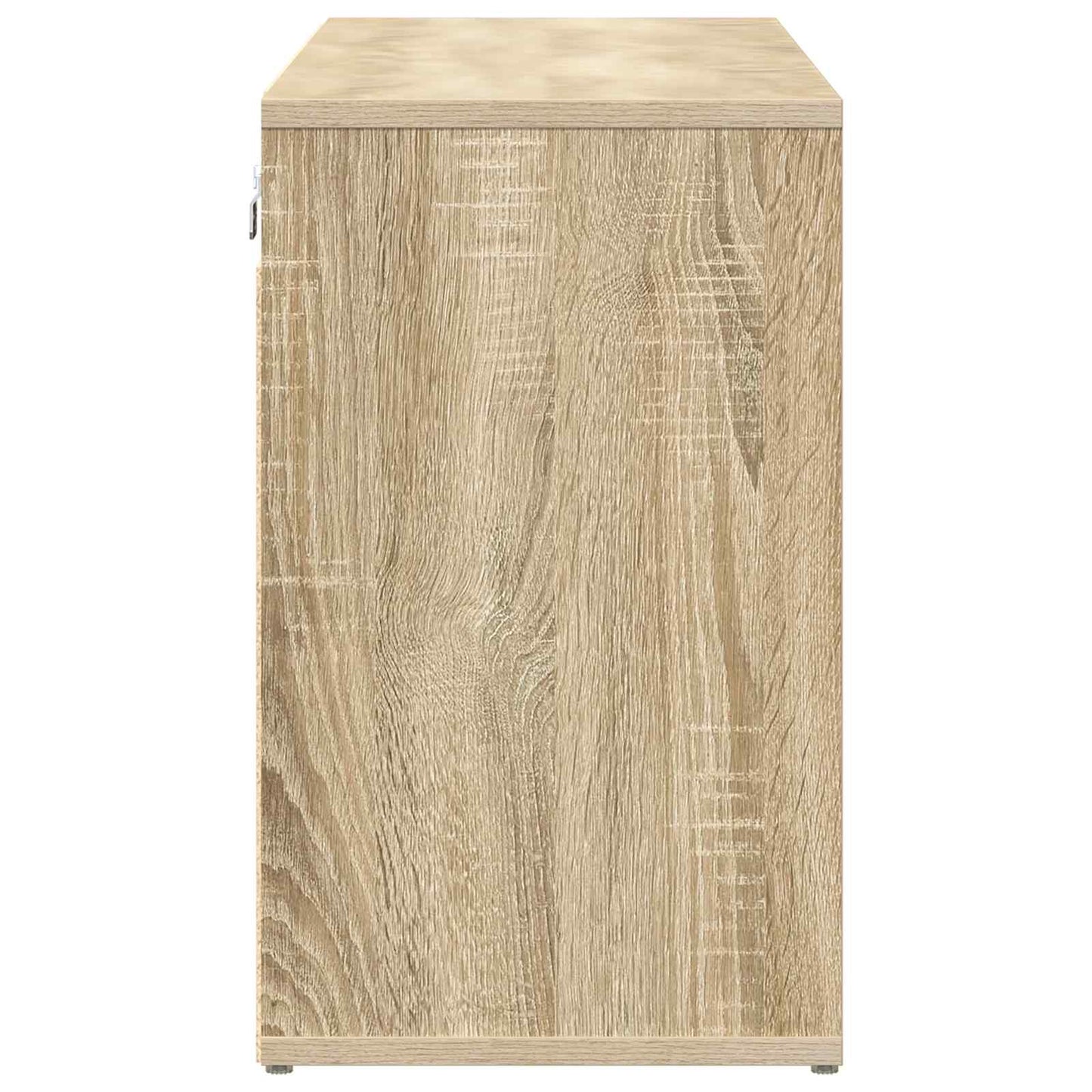 Skříň Na Obuv 103 X 30 X 51 Cm Kompozitní Dřevo Sonoma Dub
