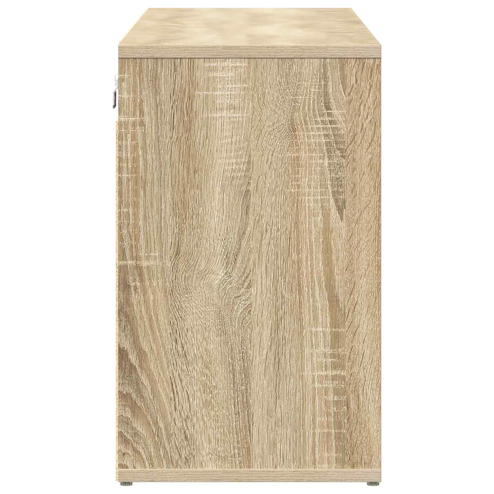 Skříň Na Obuv 103 X 30 X 51 Cm Kompozitní Dřevo Sonoma Dub