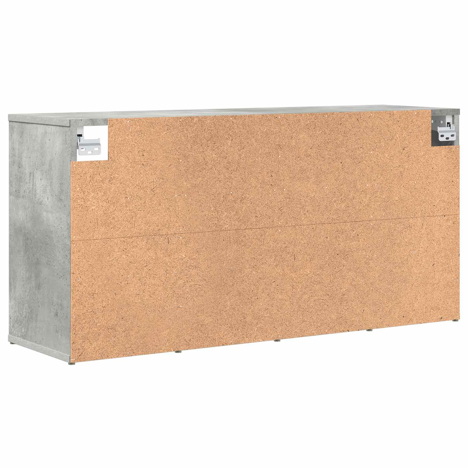 Skříň Na Obuv 103 X 30 X 51 Cm Kompozitní Dřevo Betonová Šedá