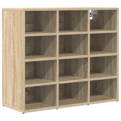 Skříň Na Obuv 77,5 X 30 X 67 Cm Kompozitní Dřevo Sonoma Dub