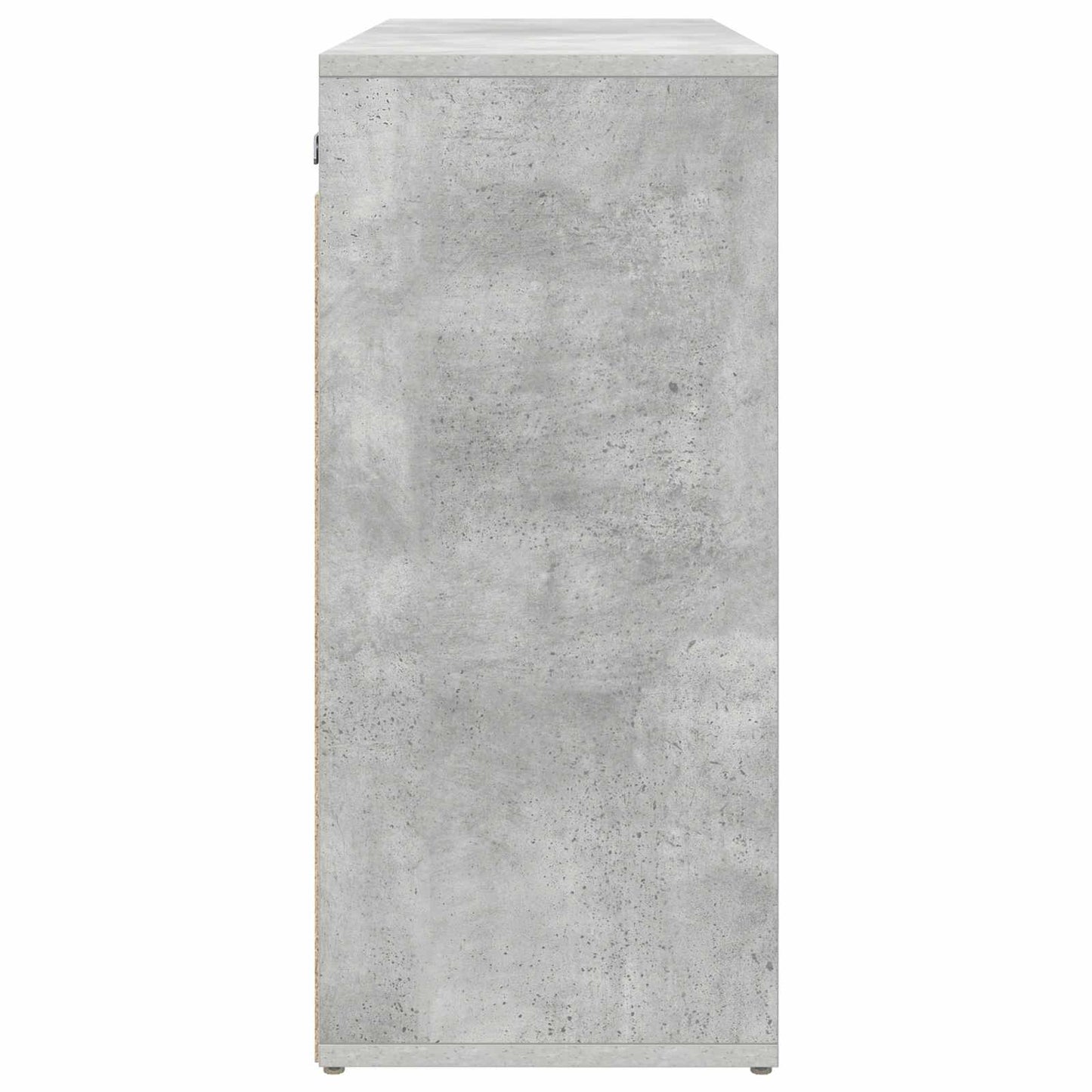 Skříň Na Obuv 77,5 X 30 X 67 Cm Kompozitní Dřevo Betonová Šedá