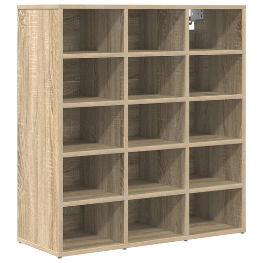 Skříň Na Obuv 77,5 X 30 X 83,5 Cm Kompozitní Dřevo Sonoma Dub