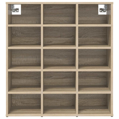 Skříň Na Obuv 77,5 X 30 X 83,5 Cm Kompozitní Dřevo Sonoma Dub