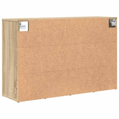 Skříň Na Obuv 103 X 30 X 67 Cm Kompozitní Dřevo Sonoma Dub