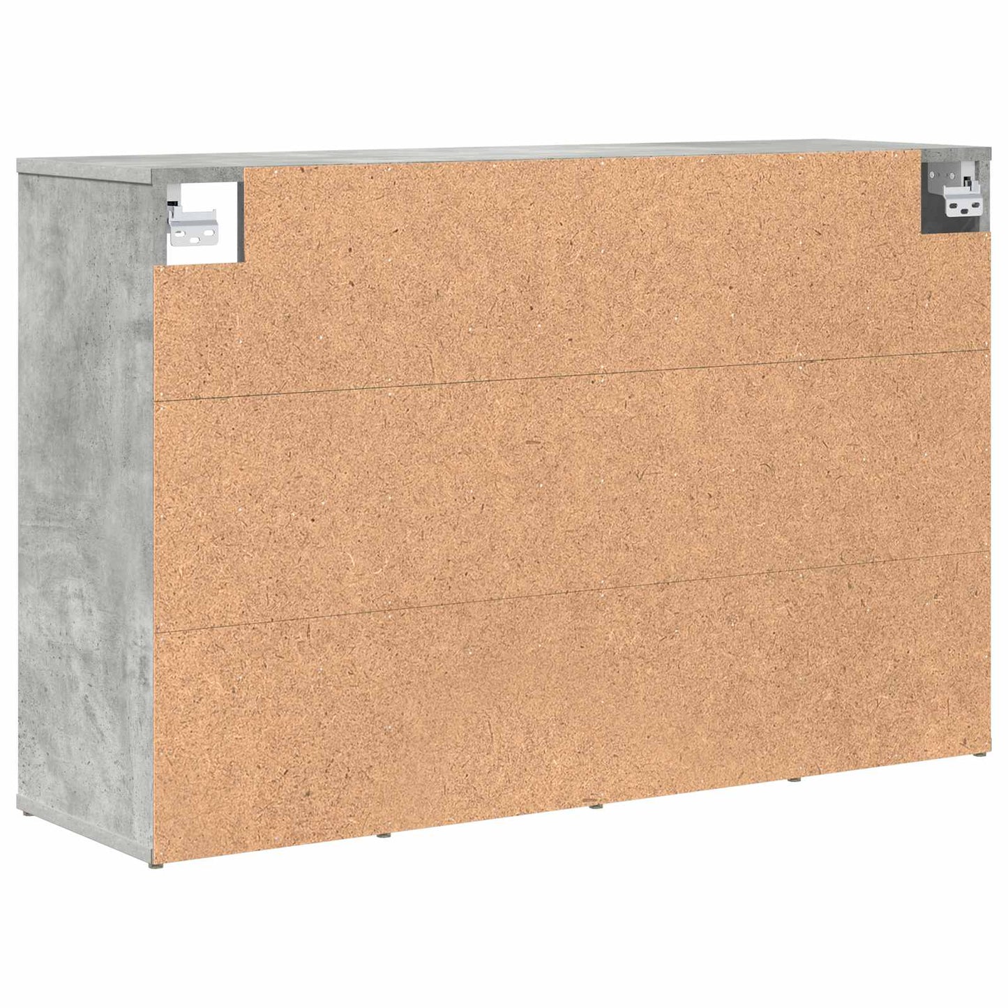 Skříň Na Obuv 103 X 30 X 67 Cm Kompozitní Dřevo Betonová Šedá