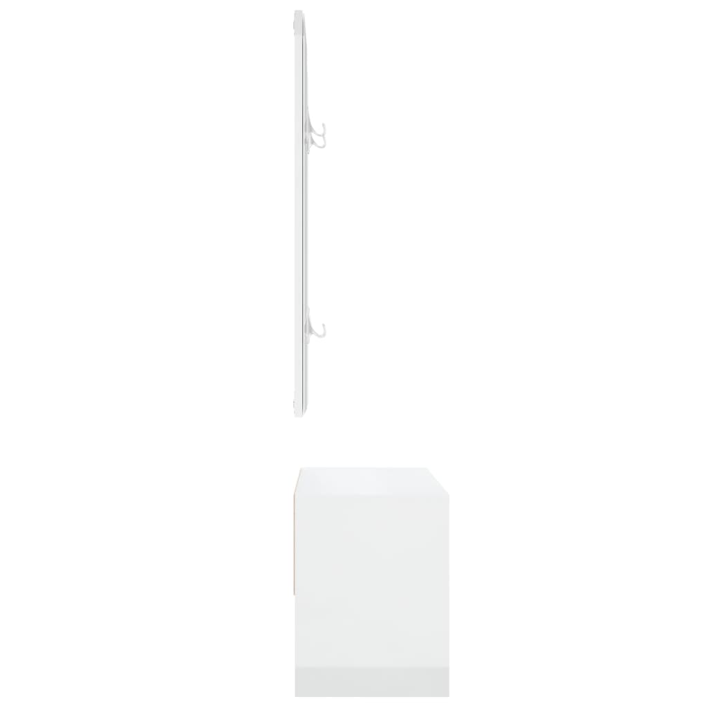 Sada Nábytku Do Předsíně Kompozitní Dřevo