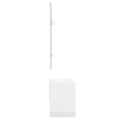 Sada Nábytku Do Předsíně Kompozitní Dřevo