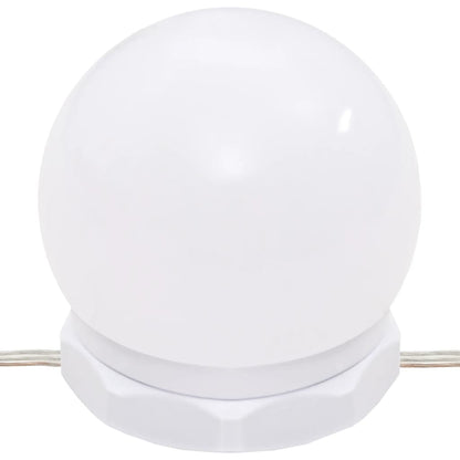 Toaletní Stolek S Led 60 X 40 X 140 Cm