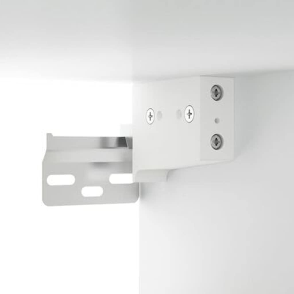 Zrcadlová Skříňka S Led 76X15X55 Cm